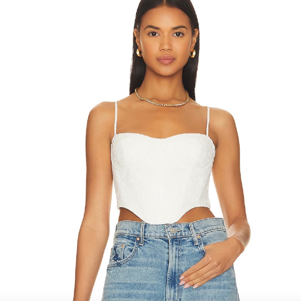Bardot Luminary Corset Top